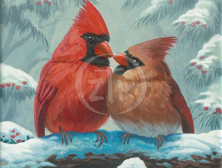 Cardinals-In-Winter Zac Kinkade