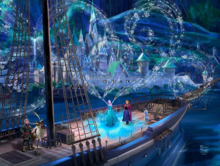 Disney Frozen Love and Magic Painting