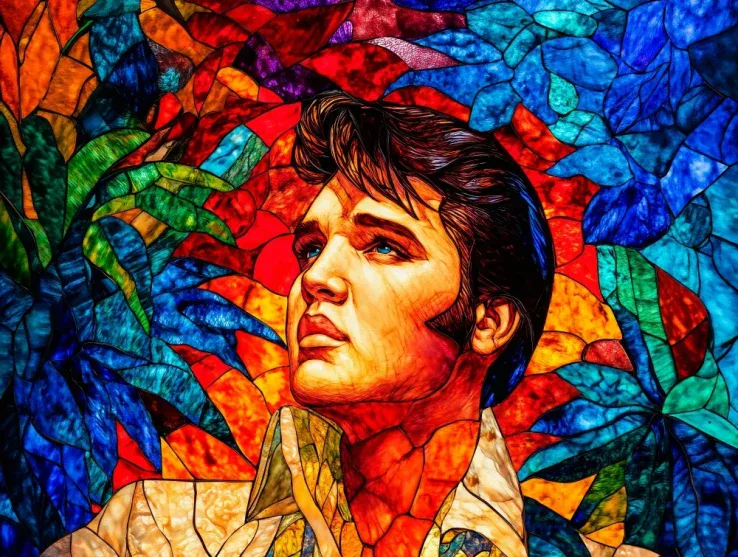 How Great Thou Art - Elvis Art by Francisco Caballero