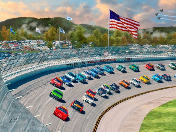 NASCAR® Talladega Painting