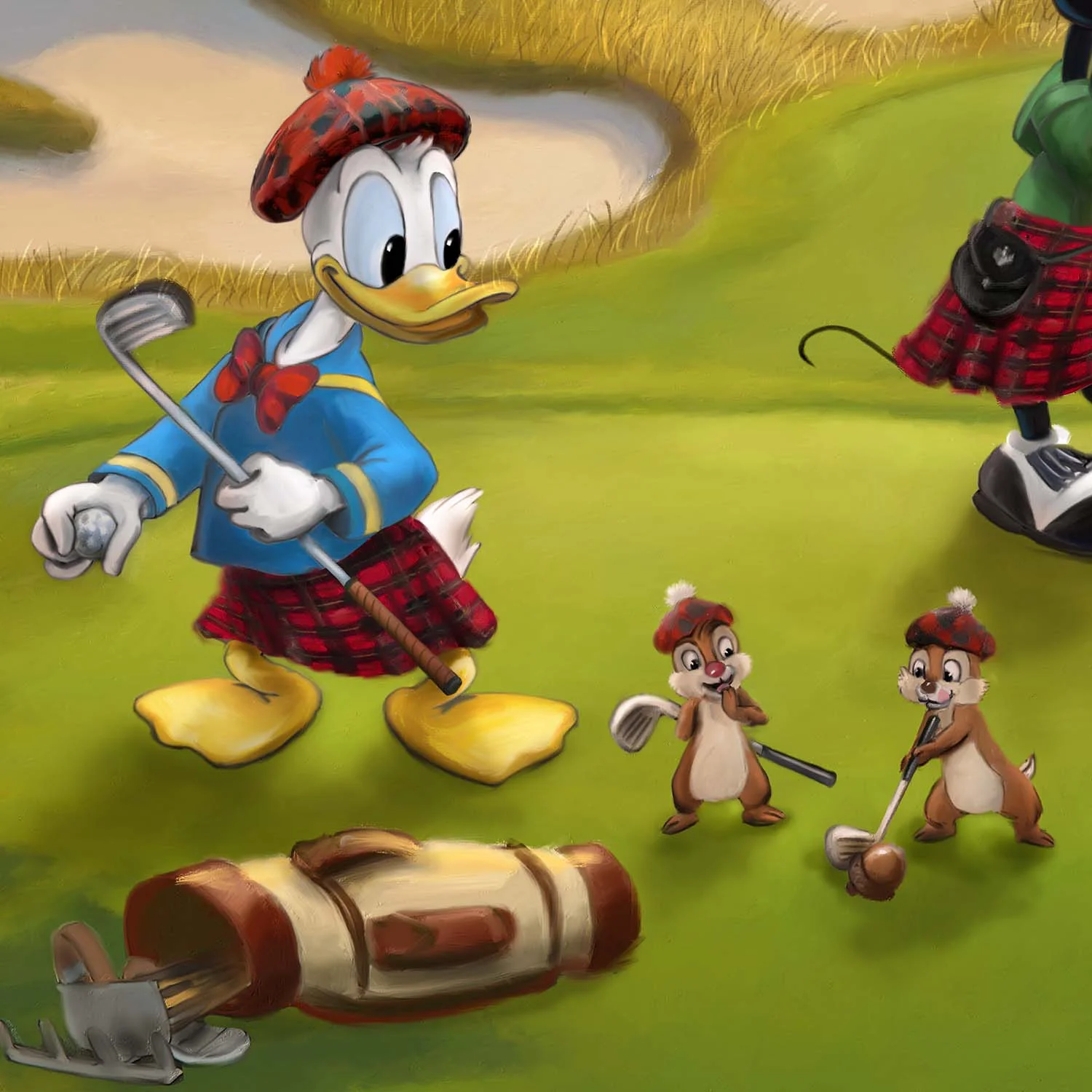 Disney’s Mickey and Minnie – Scottish Golf Outing