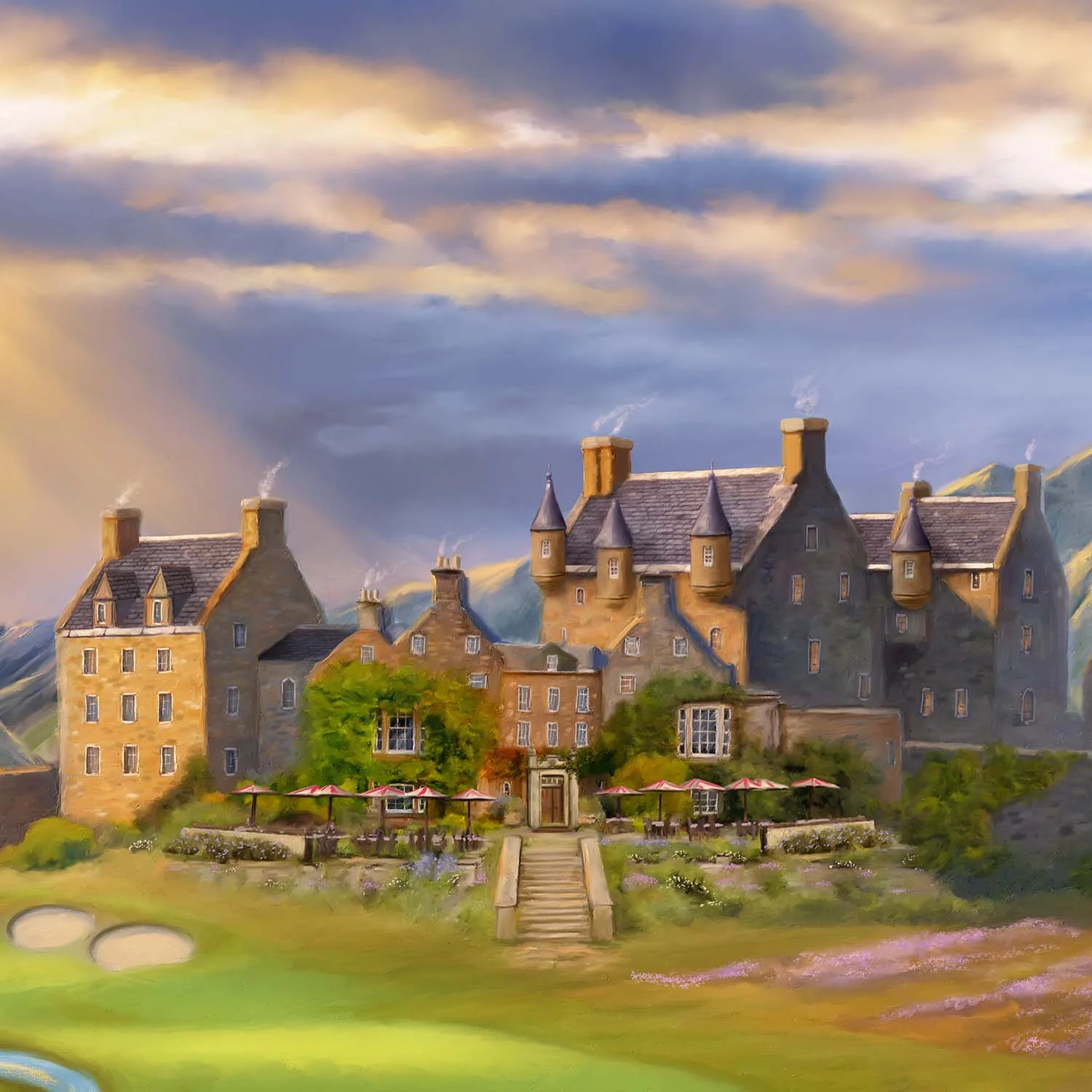 Disney’s Mickey and Minnie – Scottish Golf Outing